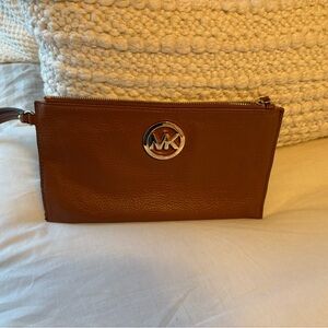 Michael Kors Tan Leather Wallet